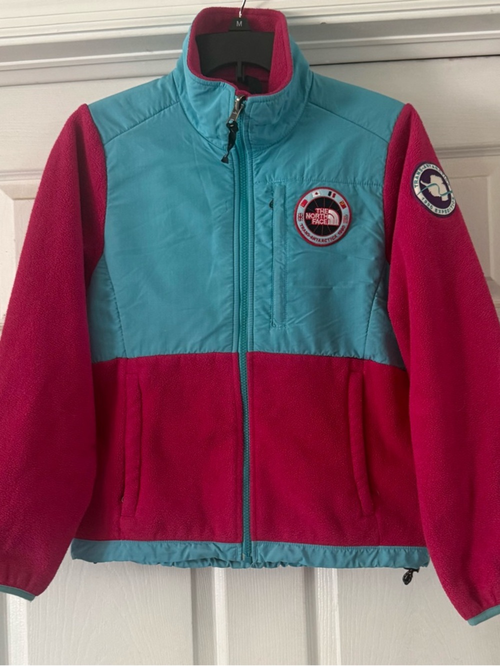 Vintage Pink  North Face Trans-Antarctica 1990 Expedition Denali Fleece Size XS